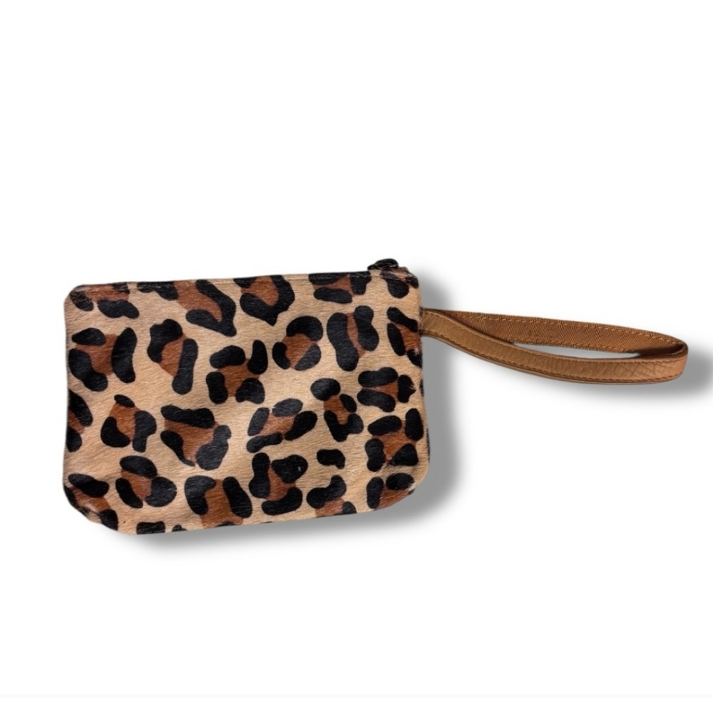 CREWCUTS Leopard Print Calf’s Hair WristletI’m NWT